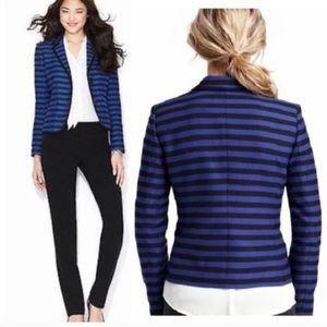 LOFT Corded Dobby Striped blazer